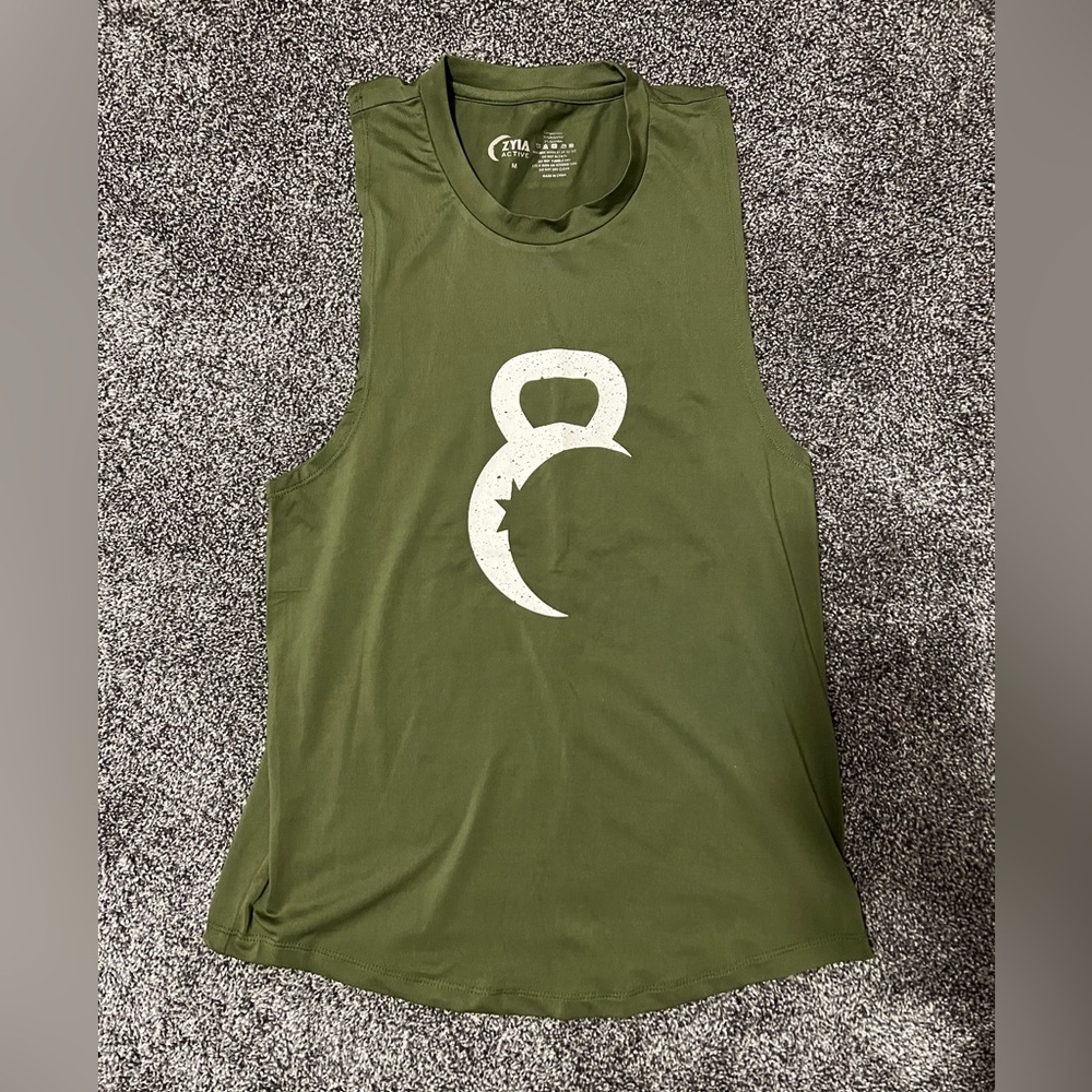 Zyia olive kettle moon tank